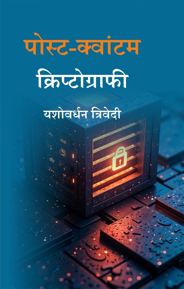 Front cover of पोस्ट-क्वांटम क्रिप्टोग्राफी by यशोवर्धन त्रिवेदी
