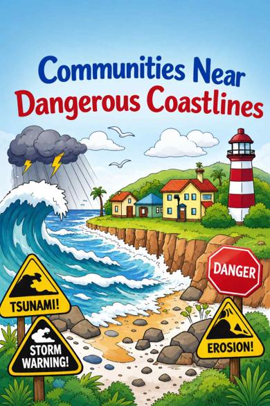 Cover of Communities Near Dangerous Coastlines