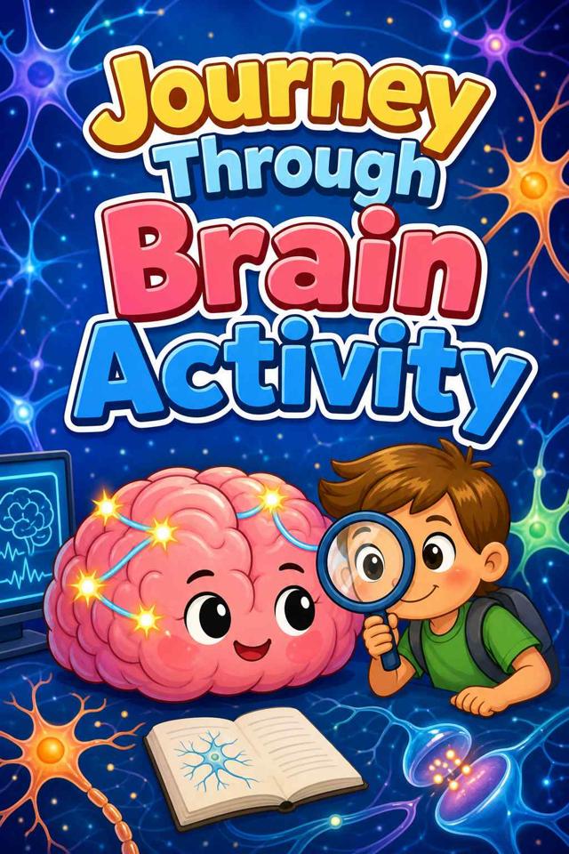Front cover of Journey Through Brain Activity by Kidlet